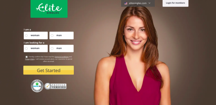 main page EliteSingles